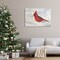 Stupell Industries Red Cardinal in Snow Canvas Design by Stephanie Fielden